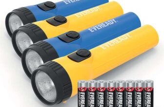 Eveready LED Torch Super Bright Flashlight – 4 Pack