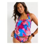 Everyday Mix & Match Blouson Tankini Top – Print