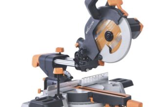 Evolution 1500W 240V 210mm Corded Sliding Mitre Saw R210SMS