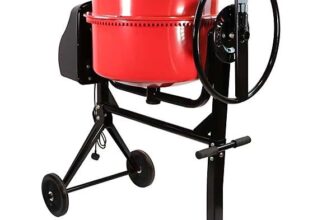 Excel 140L Portable Cement Mixer 550W 230V with Wheels – Sold & shipped by Tools4Trade