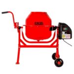 Excel 70L Portable Cement Concrete Mixer 240V/220W With Wheels / Sold By Tools4Trade (UK Mainland)