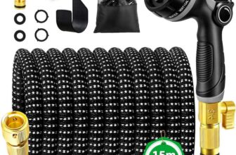 Expandable Garden Hose Pipe 50FT with 10 Functions Spray Nozzle – Sold by FOSTERZ FBA