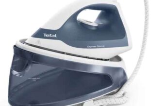 Express Optimal SV4110G0 Steam Generator Iron – Blue Salt / White W/Code