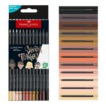 Faber-Castell Colour Pencils Black Edition Skin Tones 12