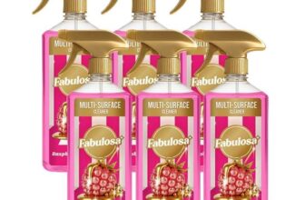 Fabulosa Antibacterial Disinfectant Spray, All Purpose Multi Surface Cleaner, 750ml, 6 Pack, Raspberry Nectar £5.70 s&s