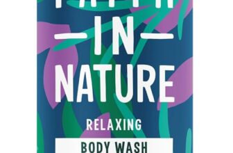 Faith In Nature Natural Lavender and Geranium Body Wash, Relaxing Shower Gel, Vegan and Cruelty Free, No SLS or Parabens, 400 ml