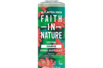 Faith in Nature Aloe Vera Shampoo Organic Vegan Cruelty-Free 400ml