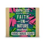 Faith in Nature Dragon Fruit Hand Soap Bar, Revitalising, Vegan