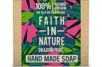 Faith in Nature Dragon Fruit Hand Soap Bar, Revitalising, Vegan