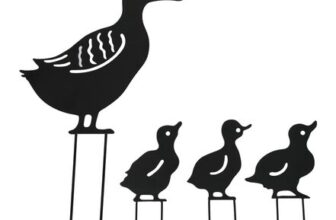 Family of Ducks Plant Pot Stakes 4pk