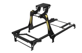Fanatec CSL Cockpit V1.5 Aluminium-Frame Universal Wheelbase Mount GT Position