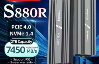 Fanxiang S880R 1TB NVMe M.2 SSD (other sizes available) – w/Code – FANXIANG Official Store