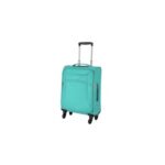 Featherstone 4 Wheel Soft Cabin-Size Suitcase – Turquoise