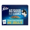 Felix as Good as It Looks Ocean Feasts in Jelly Cat Food 12 X 85g