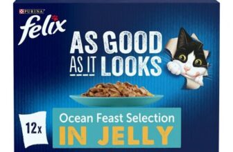 Felix as Good as It Looks Ocean Feasts in Jelly Cat Food 12 X 85g
