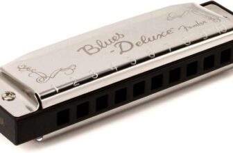 Fender Blues Deluxe Harmonica, Key of C, 10 Holes, Nickel Chrome, Includes Case – Prime Day Deal