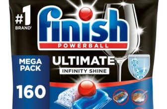 Finish Dishwasher Tablet, Ultimate Infinity Shine, 160 Tabs (80 X 2 Pck)