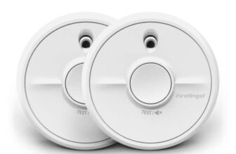 FireAngel SB1-R Optical Smoke Alarm Detector, Toast Proof x2
