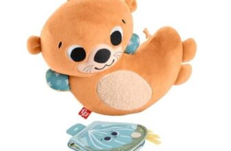 Fisher-Price 2-in-1 Rockin Otter Tummy Time Toy