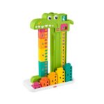 Fisher-Price Preschool Alligator Counting Toy with 10 Stacking Blocks