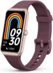 Fitness Tracker, 1.47 inches full touchscreen, activity tracker with heart rate, blood oxygen, blood pressure, sleep monitor, fitness watch for men and women, smartwatches for Android and iOS (purple)