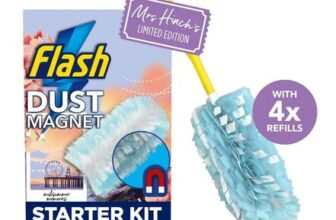 Flash Duster Dust Magnet Mrs Hinchs Scented Orange Blossom Starter Kit