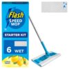 Flash Speedmop Wet Mop Floor Cleaner Starter Kit For Cleaning Floors, Includes: 1 Mop, 6 Wet Refills £10.52 s&s