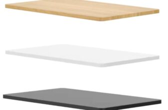 Flexispot PR1006 100 x 60cm Rectangular Table Top (Maple / White / Black) W/Code