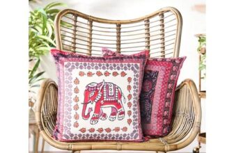 Floral Bohemia Reversible Velvet Cushion