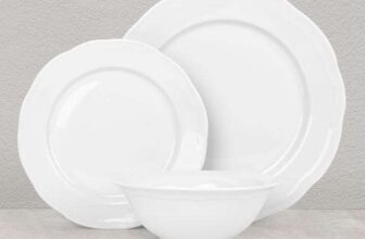 Florence 12 Piece White Dinner Set Free Click and Collect