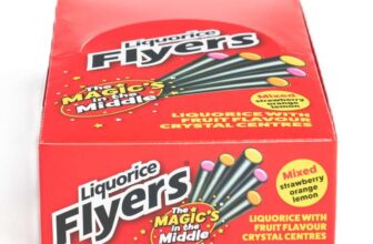 Flyers Giant Liquorice Sticks Carton – 40 Assorted Flavours (£8.07 s&s) Prime Deal