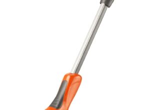 Flymo Contour 500E Electric Grass Trimmer and Edger, 500 W, Cutting Width 25 cm, Orange