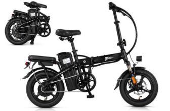 Folding Electric Bike Glide Moped City E-Bike Electric Bicycle Scooter Foldable