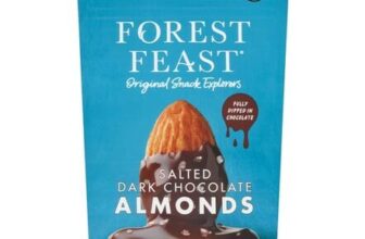 Forest Feast Salted Dark Chocolate Almonds