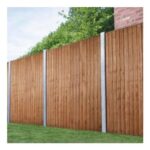Forest Garden Dip-Treated Closeboard Fence Panel 6x6ft