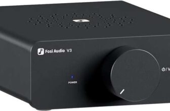 Fosi Audio V3 300W Class D Stereo Power Amplifier (Prime Deal) – Sold by Fosi Audio Factory FBA