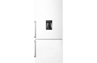 Fridgemaster MC55265DE 180cm 70/30 Fridge Freezer – White – E Rated
