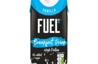 Fuel 10K High Protein Liquid Breakfast Vanilla 330ml Hot deal x 4