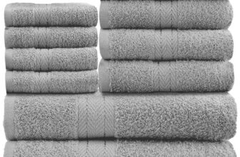 GC GAVENO CAVAILIA 10 Piece Towel Bale Set Quick Drying Cotton Towel Highly Absorbent 450 GSM Prime Deal
