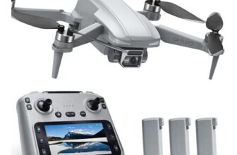 GPS Drone with 4K Camera, RC Quadcopter with 4.5 Screen