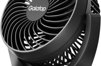 Gaiatop 3 Speed Portable Desk Fan – Sold by Gaiatop (Prime Exclusive)