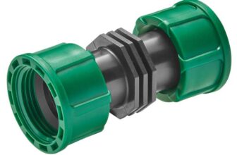 Gardena Connector for Valve Boxes V3: Accessory for connecting two valve boxes V3, simple screw connection, with 2 x 1 female thread