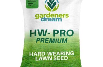 GardenersDream Premium Hard Wearing Grass Seed 5kg (300m2) £22.74 or 10kg £39.19
