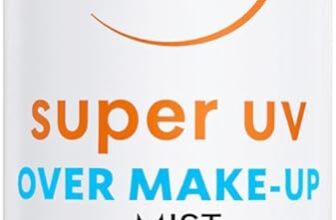 Garnier Ambre Solaire Sun Cream Spray, Over Makeup Super UV Protection Mist SPF50, with Hyaluronic Acid and Vitamin E, Light Texture, Invisible Finish, Non-Greasy, Hydrates Skin 75ml