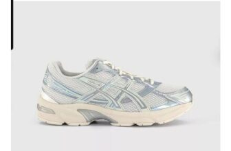 Gel 1130 Trainers Cream Pure Silver
