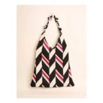 Geometric Cotton Canvas Bag