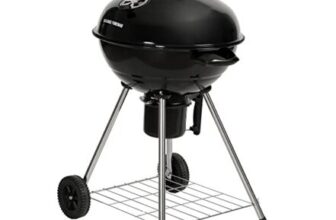 George Foreman Portable Charcoal BBQ round Kettle 47.5 Cm