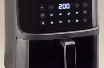 George Home Black 8L Digital Air Fryer – 2 Year Warranty – Free C&C