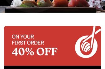 Get 49% off at IRO sushi on 1st order from the IRO app – Min spend £30