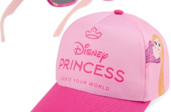 Get Trend Sunglasses Baseball Cap Set for Girls Breathable Adjustable Summer Sun Hat and UV400 Kids Sunglasses Summer Kids Travel Essentials